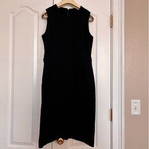Gucci Black Sleeveless Sheath Dress – Tailored Minimal – Size XL